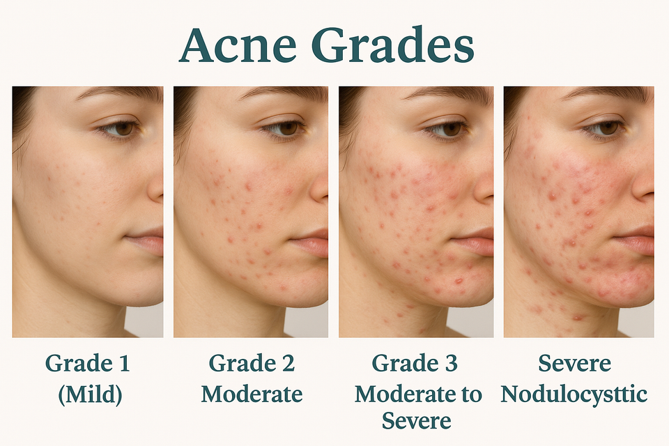 Understanding Acne: Grades, Treatments, and Modern Cosmeceutical Solutions